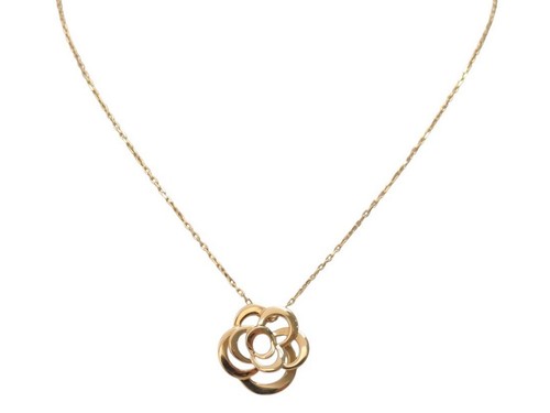 Collier chanel fil camelia - chanel,