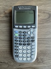 Texas Instruments TI-84 Plus Silver Edition Graphing Calculator Gray