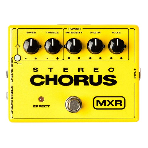 Mxr m134 stereo chorus pedal - mxr,
