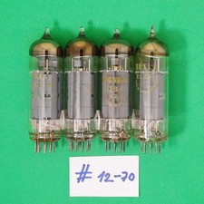 Quad Matched Tubes  4pcs x EL84 TUBES TESLA  ~ 6p14p ~ 6BQ5 ~  7189 DDP