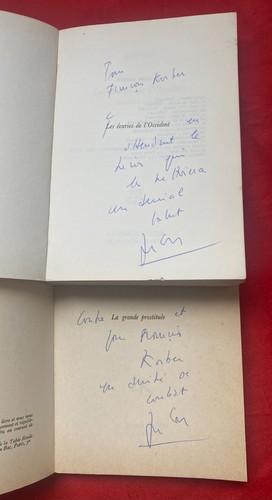 Envois autographe signes cau - envois,