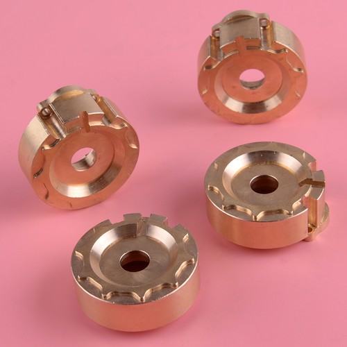 Brass counterweight block - brass,