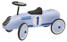 Voiture porteur pour enfant coloris bleu ciel GOKI