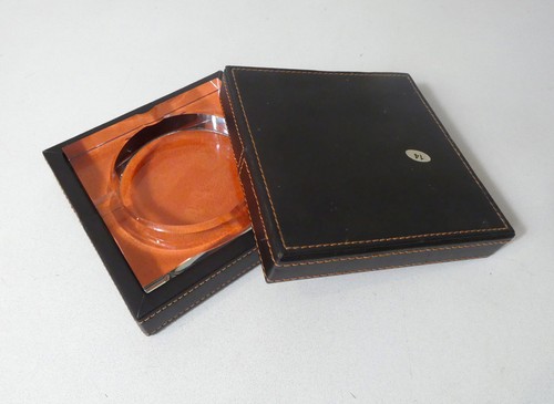 Coffret cendrier verre et - cendrier, en