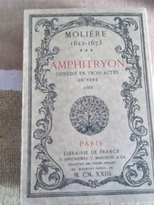 AMPHYTRION  BIBLIOTHÈQUE LOUIS JOUVET