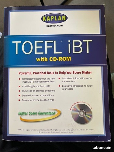 Livre kaplan toefl ibt avec - livre, cd