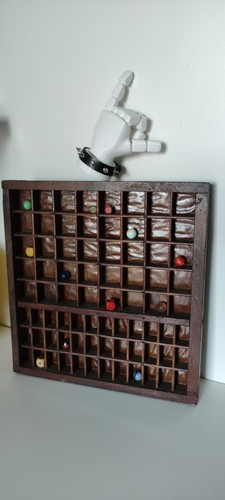 Casier imprimerie ancien - casier,