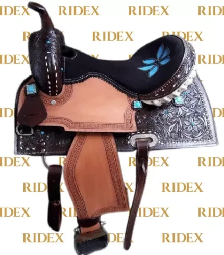 Selle cuir style course - selle,