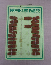 PRÉSENTOIR DE VENTE VINTAGE  DE GOMMES EBERHARD FABER POUR MAGASIN