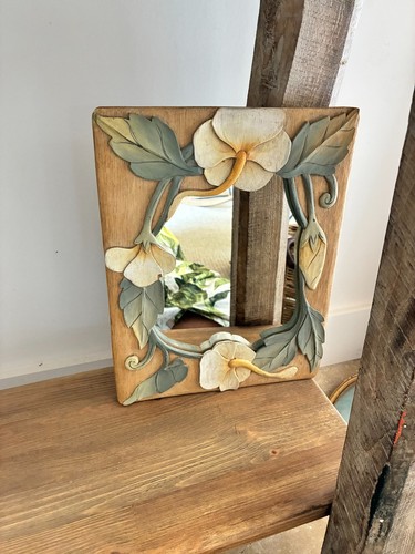 Miroir art nouveau ancien - miroir,