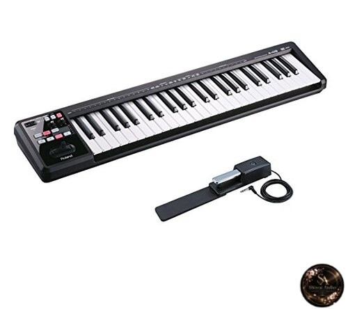 Clavier midi touches - midi, noir