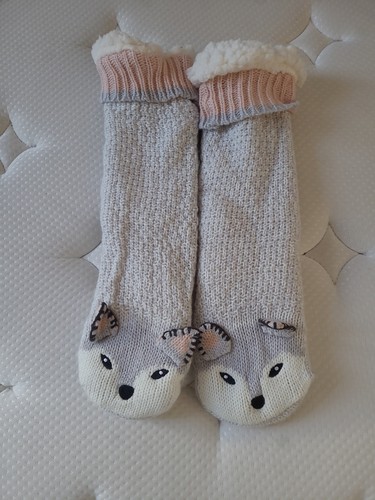 Chaussettes grise rose pour - chaussettes,
