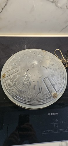 Ancien lustre art deco - ancien, muller