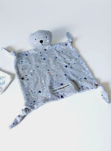 Doudou plat ours - doudou,