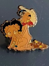 PIN'S PIN BETTY BOOP AND LUCKY LUKE SEXY NUDE SEX COMIC MOVIE HUMOR RARE EPOXY