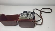 Vintage Eumig C3 8mm Movie Camera With Original Case And Lenses