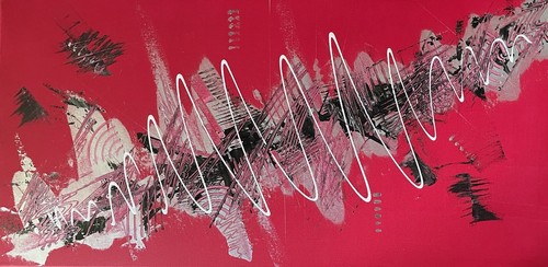 Tableau moderne abstrait - tableau,