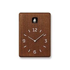 Lemnos CUCUCU Coucou Horloge Bureau Mural Bois Marron LC10-16 BW avec Capteur...