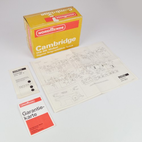Nordmende cambridge boîte - nordmende,