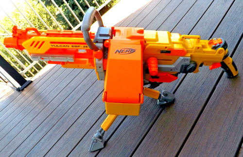 2008 nerf gun strike - gun, vulcan