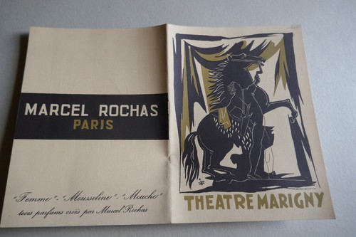 Programme ancien theatre - ancien,