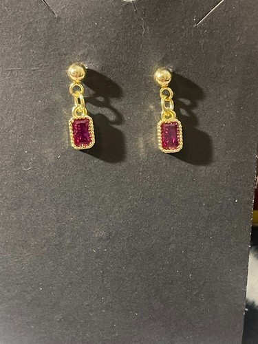 18kgp ruby birthstone - ruby,