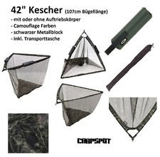 XXL Epuisette Carpe Camouflage