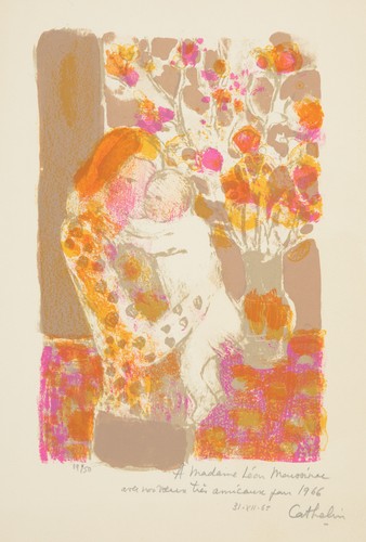 Bernard cathelin lithographie - bernard,