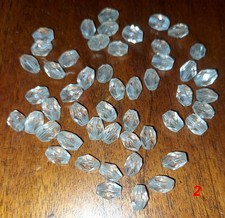 LOT PAMPILLES PERLES CRISTAL