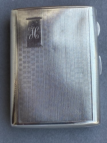étui cigarettes argent - Étui,