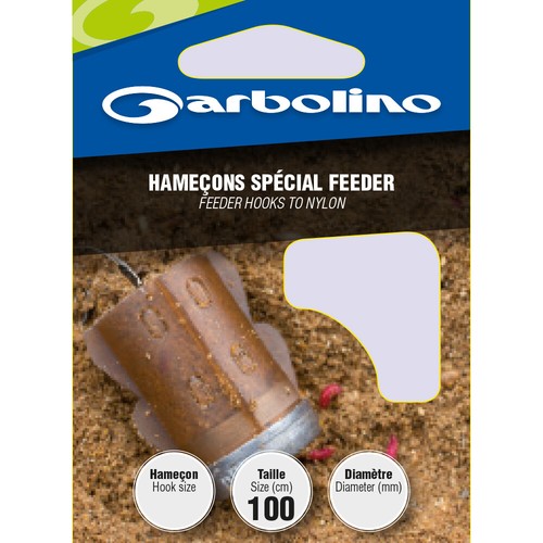 Hameçons montés garbolino - hameçons,