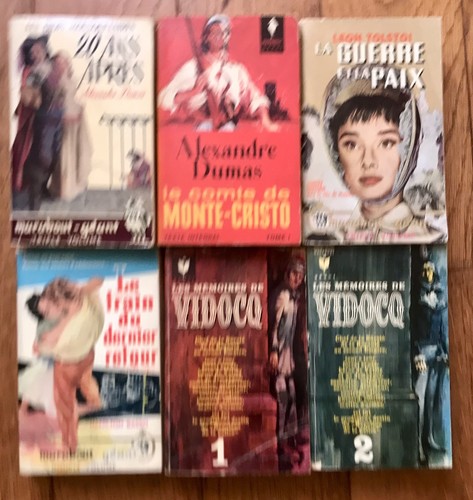 Lot anciens livres poche - lot, de