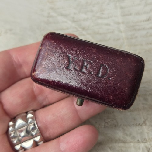 Ecrin boite bijoux ancien - bijoux,