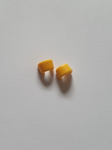 Paire manchette jaune - de,