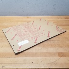 Lot Of 4 - Bayer Makrolon Extruded Polycarbonate Sheet, 22-3/4x16-1/4x3/8" Clear