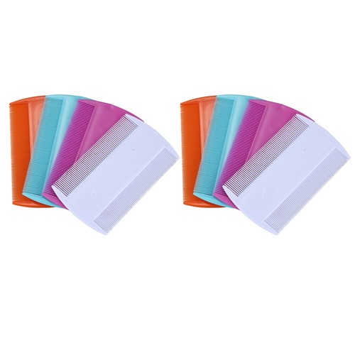 8pcs peignes poux aux - peignes,