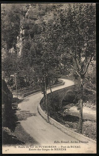 Cpa merens route - route, col