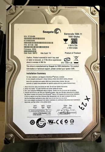 Disque dur interne seagate - disque,