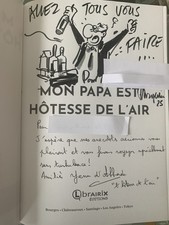 Margerin dédicace D’abbadie Mon papa est hôtesse de l’air