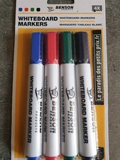 marqueur effaçable, 4 feutres