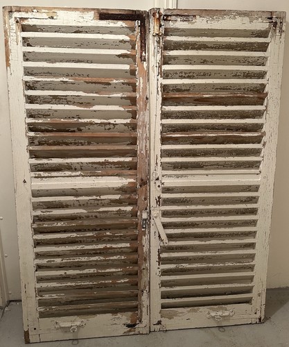 Volets persienne bois - en,