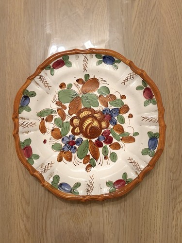 Assiette vintage céramique