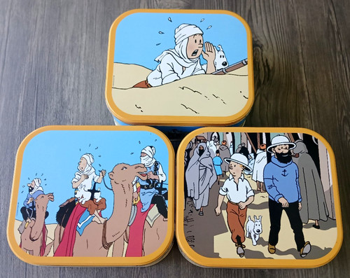 Lot boite metal tintin - lot, de