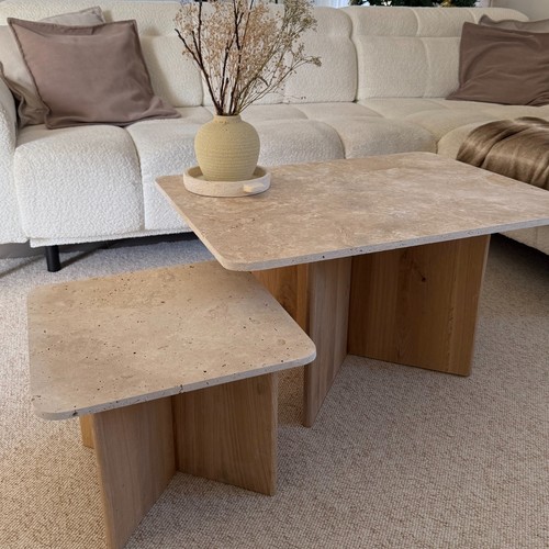 Table basse duo rectangle - , /