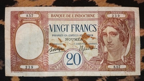 Billet francs paon - billet,