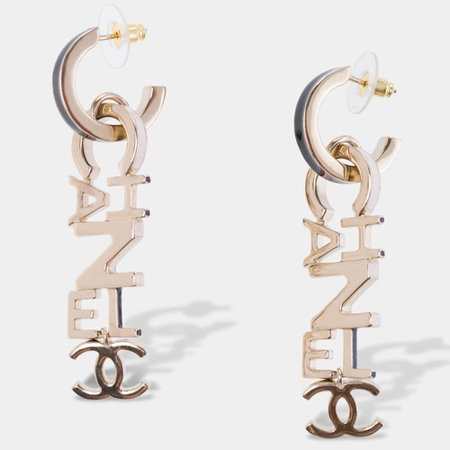 Bijoux chanel métal doré - chanel,