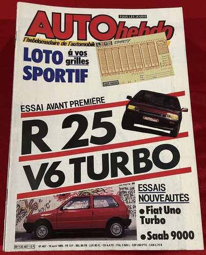Auto hebdo autohebdo 467 - auto,