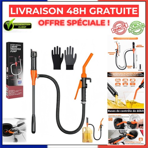 Pompe transfert liquides à - de,