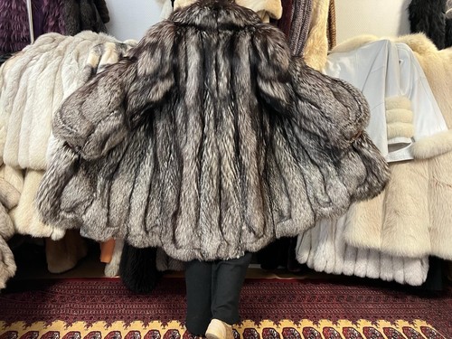 Manteau fourrure renard - fourrure, de