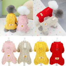 Gilet Polaire Chaud D'hiver Pour Chien Vêtements Pour Chiot Combinaison À /